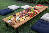 Grazing Board Cheese Platter with Legs Flat Pack 120cm x 30cm
