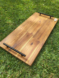 Grazing Board / Cheese Platter with Handles Free Engraving 560mm x 300mm