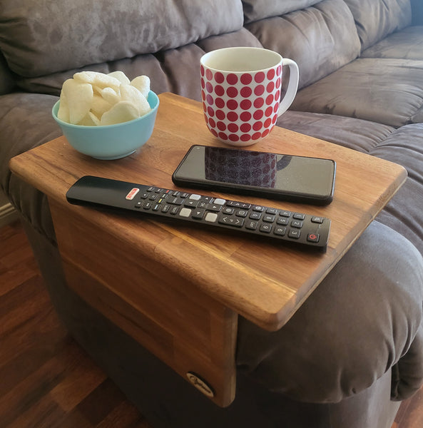 Handcrafted Arm Sofa Table