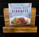Recipe Book Stand / Book Holder Great for a gift. Free Personalisation.