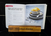 Recipe Book Stand / Book Holder Great for a gift. Free Personalisation.