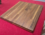 Butchers Block / Cutting Board approx 500mm x 500mm 40mm thick, Free Engraving