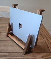 Laptop Stand, Timber Personalised Ergonomic Workstation, Portable, Gift Idea, Free Engraving