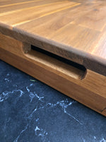 Stove Top Cover with Cut Out Handles 650mm x 600mm x 60mm Risers