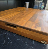 Stove Top Cover with Cut Out Handles 650mm x 600mm x 60mm Risers