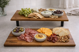 Small 2 Tier Grazing Boards One with Legs Flat pack
