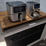 Stove Top Cover with Cut Out Handles 940mm x 530mm x 50mm Risers