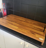 Stove Top Cover with Handles 650mm x 500mm x 30mm Risers or Legs
