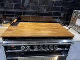 Stove Top Cover with Cut Out Handles 940mm x 530mm x 50mm Risers