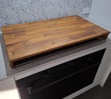 Stove Top Cover with Cut Out Handles 940mm x 530mm x 50mm Risers