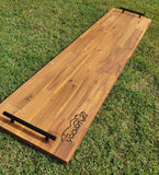 Grazing Board / Cheese Platter with Black Handles 120cm x 30cm