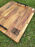 Cheese Platter Board with Handles 50cm x 45cm Free Engraving