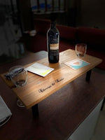 Ultimate Wine Delight Grazing Board/ Picnic Table Holds 2 Wine Glasses 60cm x 30cm