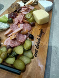 Grazing Board / Cheese Platter with Black Handles 120cm x 30cm