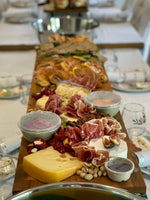 Grazing Board / Cheese Platter with Black Handles 120cm x 30cm